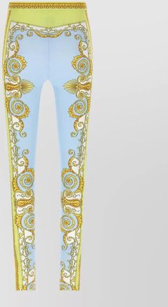Versace printed leggings