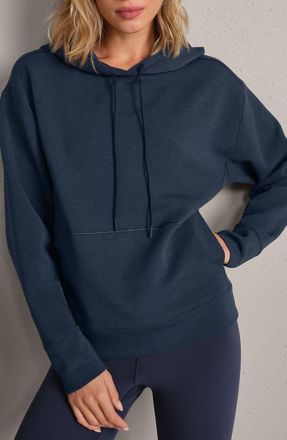 Rhone Dreamglow Pullover Hoodie in Navy Blue at Nordstrom, Size Xx-Large