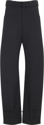 Christophe Lemaire Coal Curved Tailored Pants
