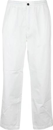 C.P. Company Chino Broeken - Heren - Chinos - Wit - M - Katoen - Broeken