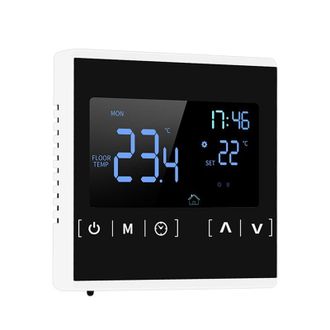 OEM Termostato Programable Para Calderas - Pantalla T&aacute;ctil Inteligente - Alimentaci&oacute;n De Ca 85-240 V - Precisi&oacute;n &plusmn;1 &deg; - Compatible Con Calefacci&oacute;n Por Sue