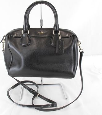 Coach Leather Handbag Shoulder Bag (Pre-Owned)