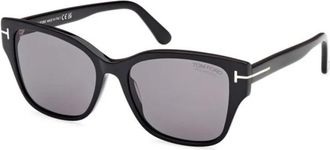 Tom Ford Elsa Zonnebril - unisex - Zonnebrillen - Zwart - 55 MM - Accessoires