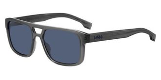 BOSS Boss 1648/S KB7/KU Mens Sunglasses Grey Size 56