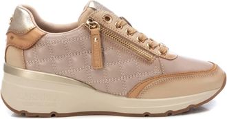 Xti Carmela Collection Womens Leather Casual Sneakers By Xti