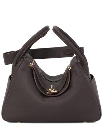 Tiffany & Fred Pebbled Leather Top-Handle Bag