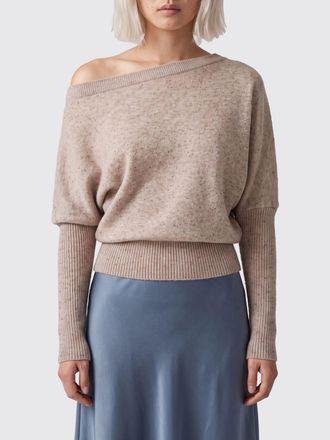 Altuzarra Asymmetric Jumper in 100% Cashmere with Ribbed Trims