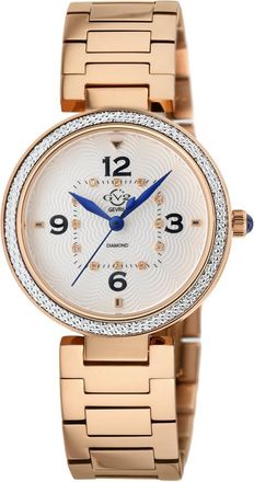 Gevril Group Piemonte Quartz White Dial Ladies Watch 14202B
