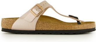Birkenstock Gizeh BF Metallic Sandalen f&uuml;r Damen | beige