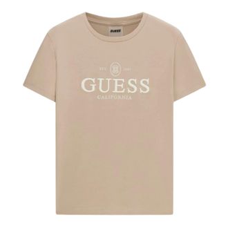 Guess T-Shirts, female, Beige, Size: XS Arabella T-Shirt