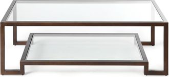 Liang and Eimil Design-Couchtisch Ming 120 x 70 cm - Antik Bronze