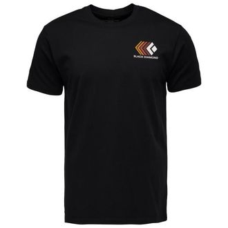 Black Diamond Faded S/S Tee T-Shirt f&uuml;r Herren | schwarz