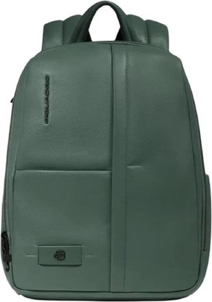 Piquadro Backpacks, male, Green, ONE SIZE, W137 Backpack