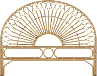 Rendez-Vous D&eacute;co Cabecero de cama de 180 cm en rat&aacute;n natural