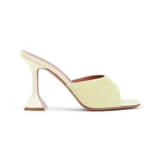 Amina Muaddi Sandals Yellow & Orange