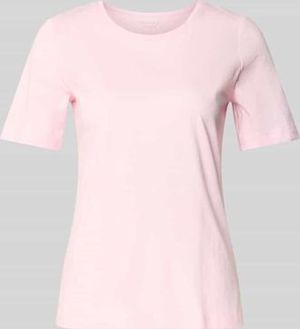 Christian Berg T-Shirt mit Rundhalsausschnitt in Hellrosa, Gr&ouml;&szlig;e XXL