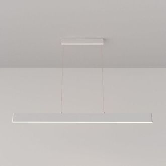 Maytoni Lampadario a Sospensione Moderno Step Metallo Bianco Luce Led Integrato 30W