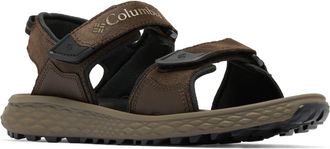 Columbia Mens Konos Hiker 2-Strap, Sports and Outdoor Sandals, Cordovan/Black, 12