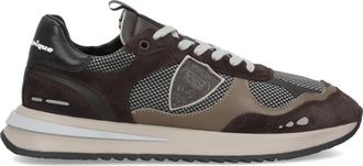 Philippe Model Olympique Running - Heren - Sneakers - Bruin - 40 EU - Katoen - Schoenen