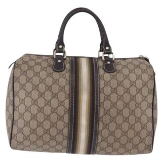Gucci Pre-owned Vintage Handbag - Dames - Pre-owned - Beige - Maat: ONE Size Leer