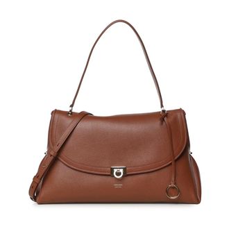 Ferragamo Shoulder Bags - Bags - Mujer - Marr&oacute;n - ONE SIZE