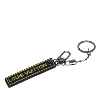 Louis Vuitton Pre-owned Stoffen Sleutelhanger - Heren - Pre-owned - Zwart - Maat: ONE Size