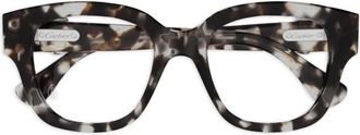 Cartier Occhiali CT0566O con effetto tartarugato - Nero