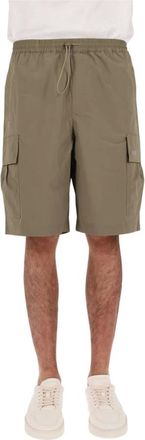 Autry Bermuda tecnico in nylon cargo - male - Autry - Casual Shorts - Green - M - Shorts