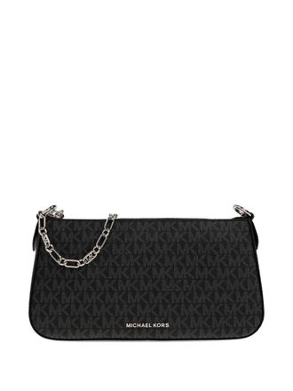 Michael Michael Kors medium Empire monogram-print shoulder bag - Black