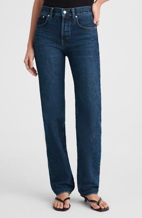 Madewell The Longline Straight Jeans in Mckinney Wash at Nordstrom Rack, Size 32