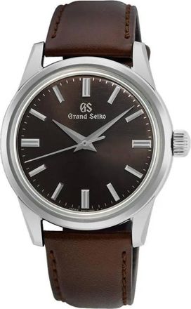 Grand Seiko Elegance Hand Wind Brown Dial Mens Watch SBGW269