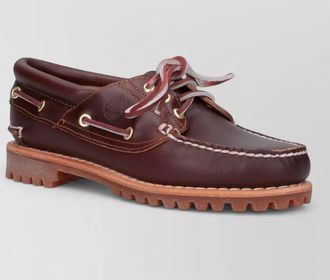 Timberland leather boat shoes