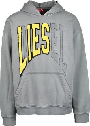 Diesel Mens Sweatshirt - Light Grey