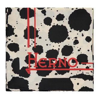 Herno Accessoires, Dames, Wit, ONE Size, Scarves