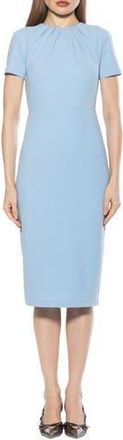 Alexia Admor Quinn Stretch Sheath Dress in Sky Blue at Nordstrom Rack, Size Medium