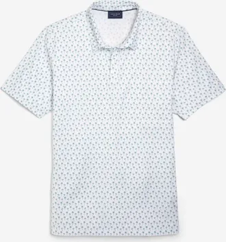 Cole Haan Mens Cobbler Polo Shirt - White Size Medium