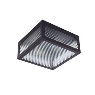 Lindby L&aacute;mpara De Techo bolgar En Negro Metal - Lindby
