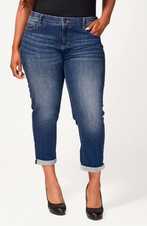 Slink Jeans Boyfriend Jeans in Eleanor at Nordstrom, Size 12W