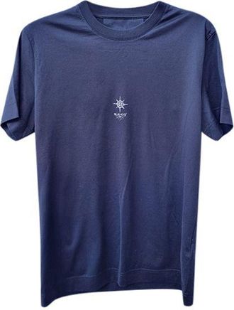 Givenchy Black cotton jersey tiny logo T-shirtr Size S