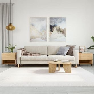 vidaXL Vidaxl - Coffee Tables 2 pcs Sonoma Oak 50x46x50 cm Engineered Wood