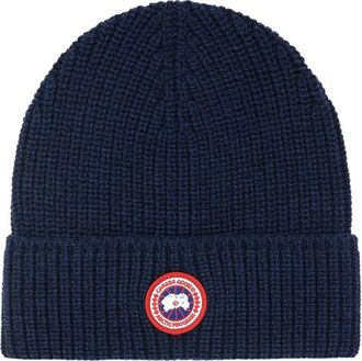 Canada Goose Ribbed Wool Beanie