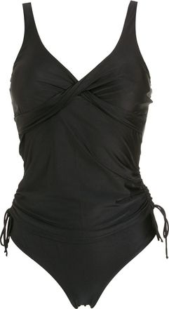 Lygia & Nanny Bruma wrap tankini - women - Polyamide/Spandex/Elastane - 48 - Black