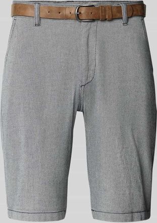 Redefined Rebel Regular Fit Bermudas mit Gesäßtaschen Modell NEBRASKA in Marine Melange, Größe XXL