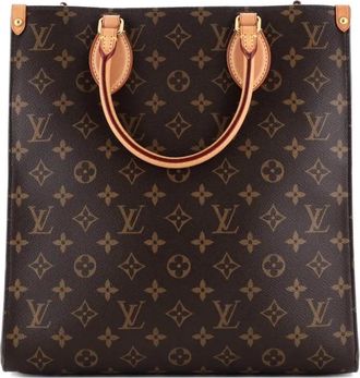 Louis Vuitton Sac Plat NM Bag Monogram Canvas PM shoulder bag - Marrone