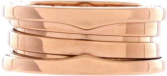 Bulgari B. Zero1 Three Band Ring 18K Rose Gold