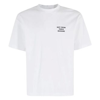 Dr&ocirc;le de Monsieur Hombre, Camisetas, Blanco, Talla: XL