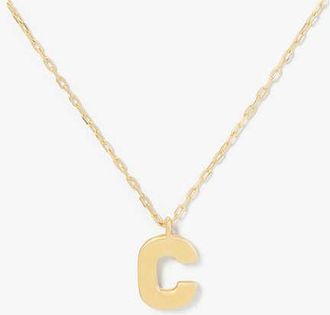 Kate Spade New York Kate Spade Fine Love Letter C Initial Pendant