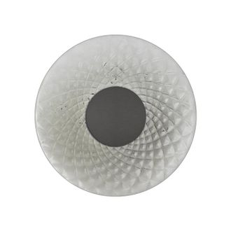 Rossini Illuminazione Solaris Applique 12w 3000k Cri90 Ip20 - Struttura Titanio Con Vetro Balloton Fum&egrave;, Lampada Da Parete Design - Rossini Group