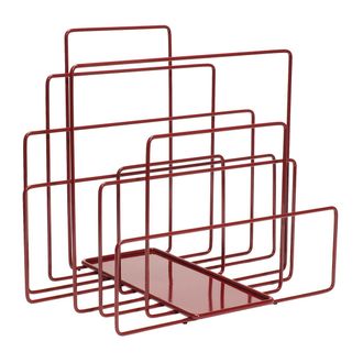 Covo Random magazine rack, red