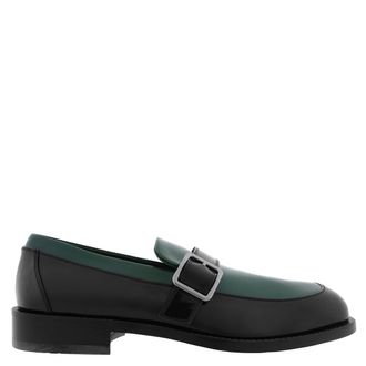 Ferragamo Ferragamo Patent Leather Monk-Strap Loafers